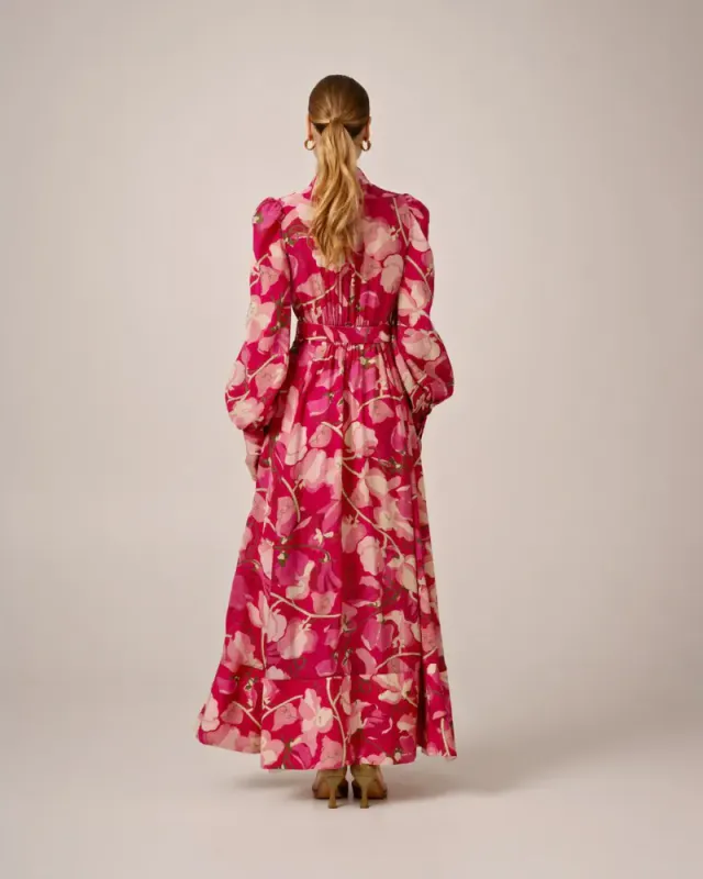 byTiMo Viscose belt dress AMOUR