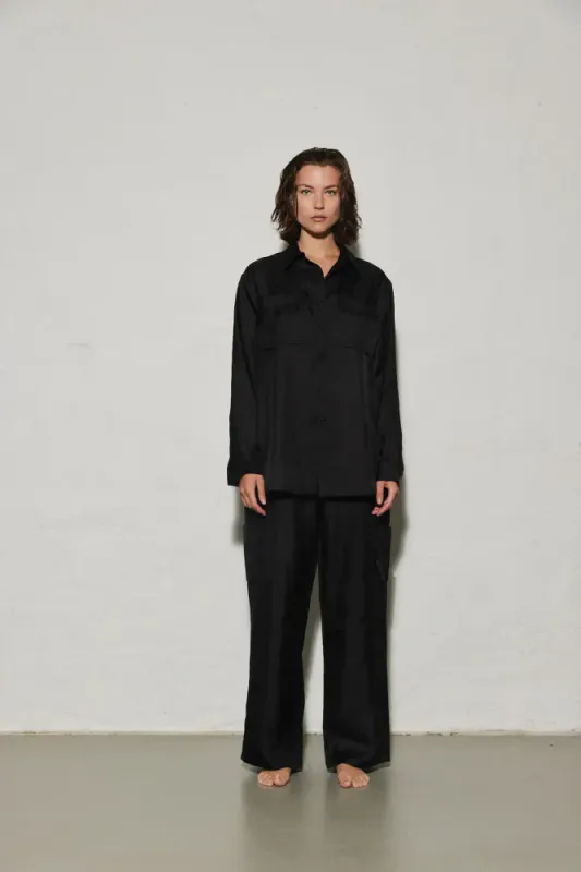 ENVELOPE Amped Pant Silk Black