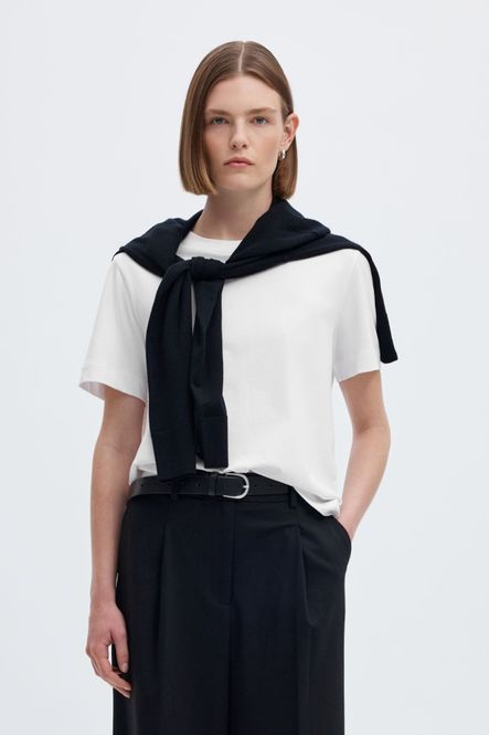 Hovedbilde Selected Femme My Essential Boxy Tee Bright White
