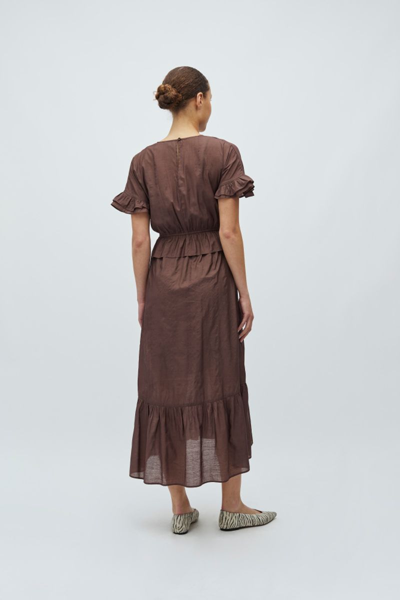 MbyM Gunnvor Dress Chocolate Brown