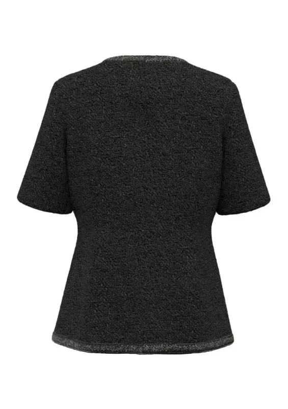 YAS Selina Blazer Jakke Sort 