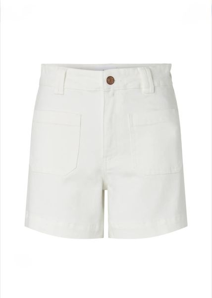 Hovedbilde YAS Nema Denim Shorts Star White 