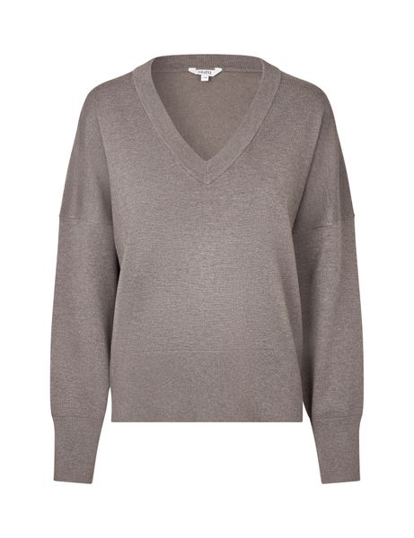 Hovedbilde MbyM Gillian V-Knit Pullover Falcon Melange 