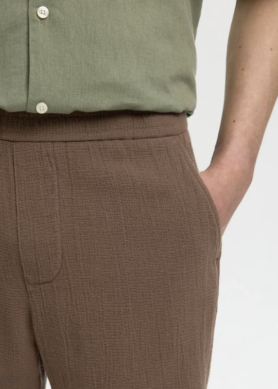 Selected Homme RegCal Shorts Chocolate Chip