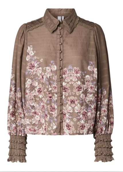 Hovedbilde YAS Somellu Shirt Timber Wolf