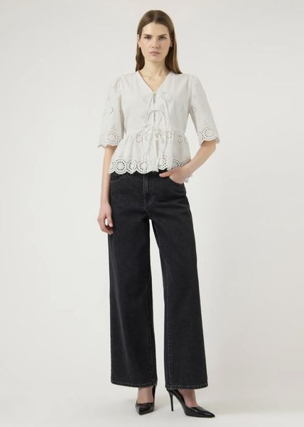 Hovedbilde YAS Cornelia Topp 2/4 arm Star White