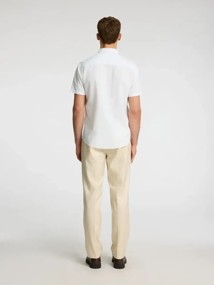 Selected Homme Reg-Sun Shirt White
