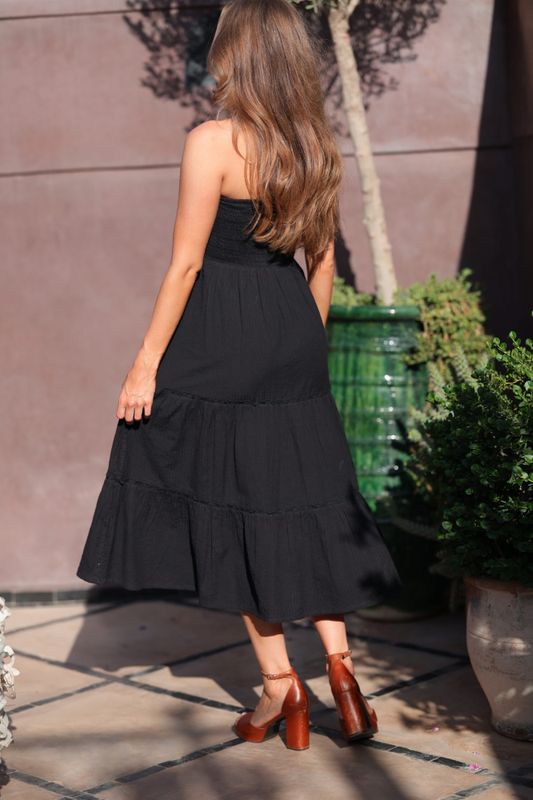 Nectar The Bandeau Dress Black 