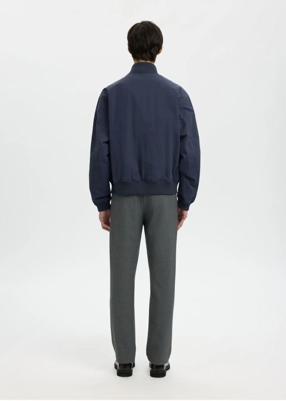 Selected Homme Dylan Relaxed Bomber Blue