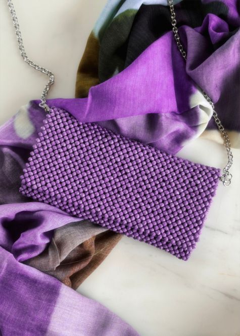 Hovedbilde Wilma Clutch Dark Lavendel
