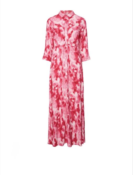 Hovedbilde YAS Savanna Long Shirt Dress Sachet Pink / Pink Blury 