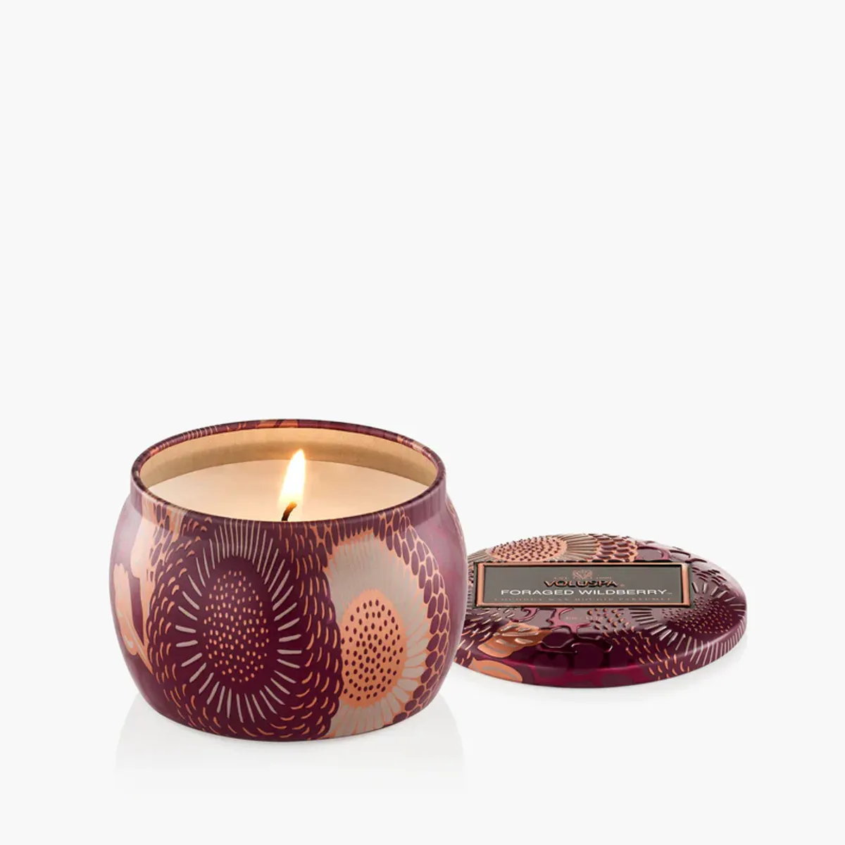 Voluspa Duftlys Foraged Wildberry Mini Tin 25T