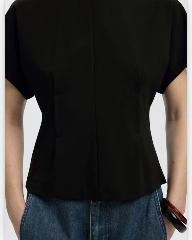 Selected Femme Era Topp Black