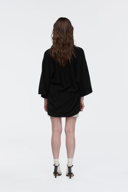 Hovedbilde  Woodling  Oda Poncho Svart 