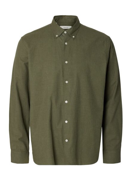 Hovedbilde Selected Homme Cole Jay Melange Shirt Vetiver/Melange 