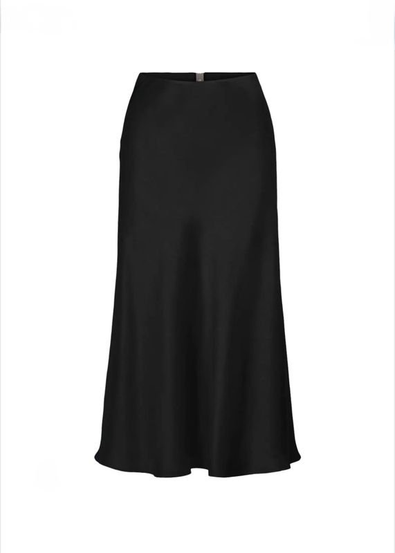 YAS Pella Midi Skirt Black 