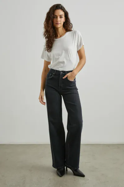 Hovedbilde Rails Getty Wide Leg Black Pearl Jeans