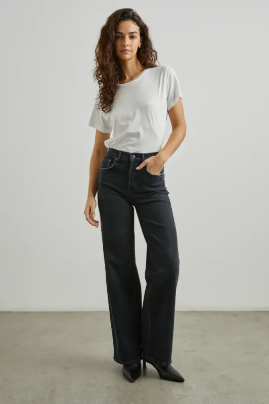 Rails Getty Wide Leg Black Pearl Jeans