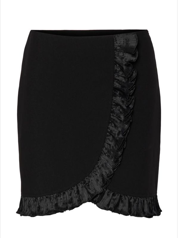 YAS Carolyn Skirt Black 