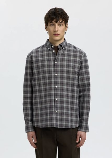Hovedbilde Selected Homme Cole Jay Shirt Dark Grey Melange