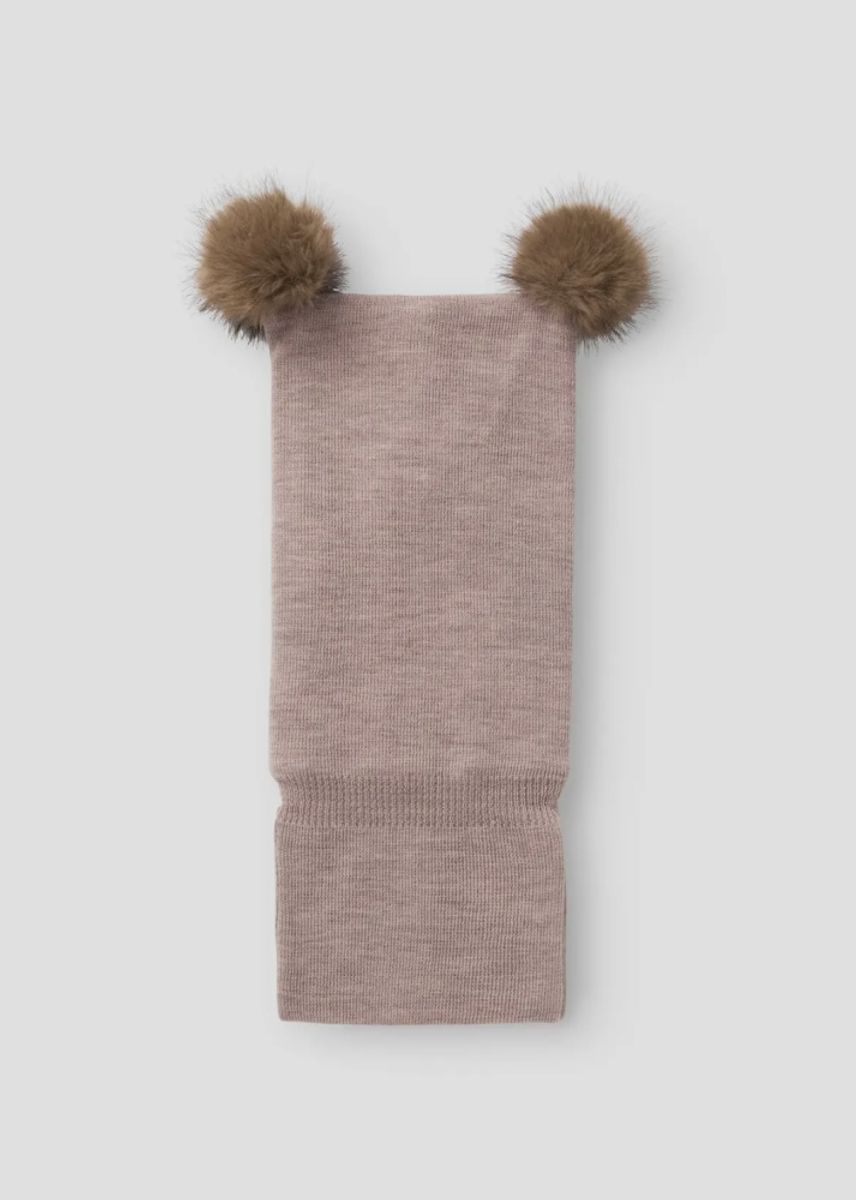 Name It Balaclava Shadow Gray wool