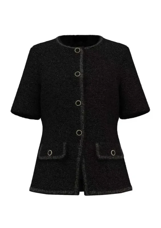 YAS Selina Blazer Jakke Sort 