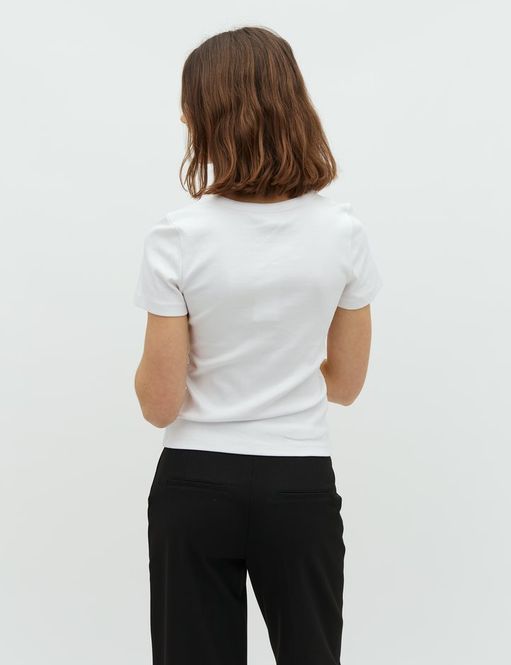 Hovedbilde MbyM Otis Topp T-shirt White
