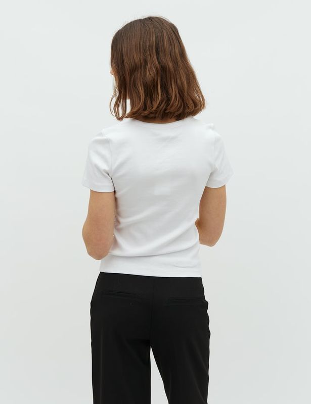 MbyM Otis Topp T-shirt White