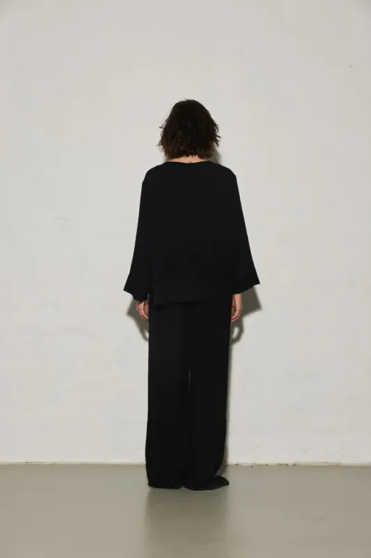 ENVELOPE Cascais Blouse Viscose - Black