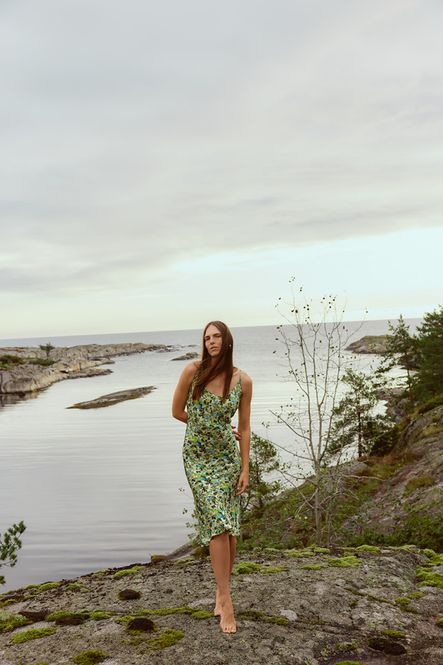 Hovedbilde Katrin Uri Spring Breeze Dress Green 