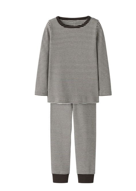 Hovedbilde Name It Nightset Stripe Rib Delicioso Brun