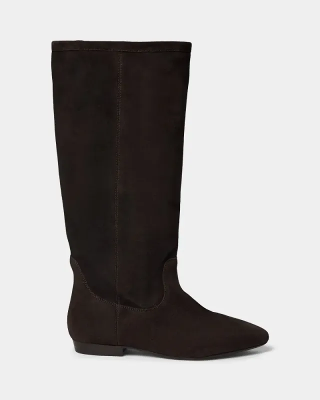 Sofie Schnoor Kayna Mid High Boot Dark Brown