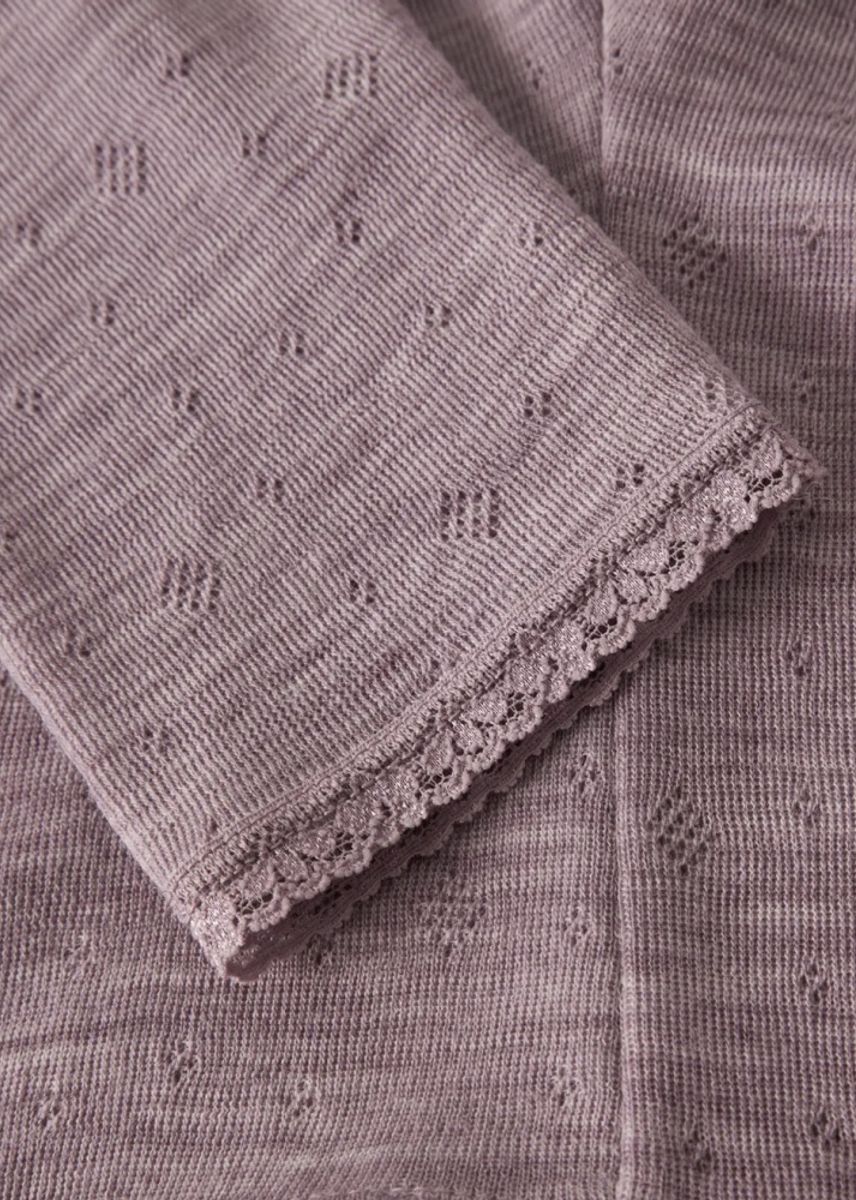 Name It Wool Leggings 100% Merinoull Toadstool 