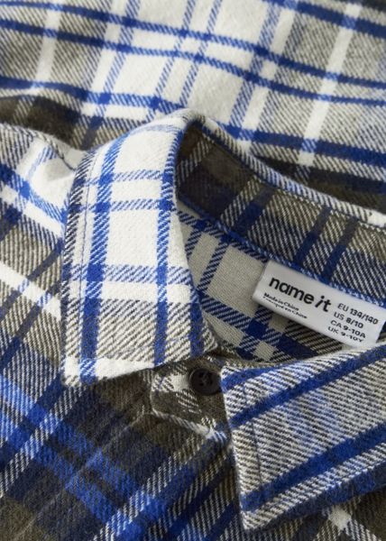 Hovedbilde Name It Netul Overshirt Ombre Blue