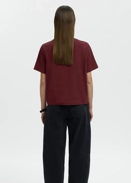 Hovedbilde Selected Femme Boxy Tee Tawny Port