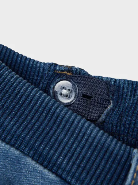 Hovedbilde Name It Ben Baggy Fleece Jeans Medium Denim Blue