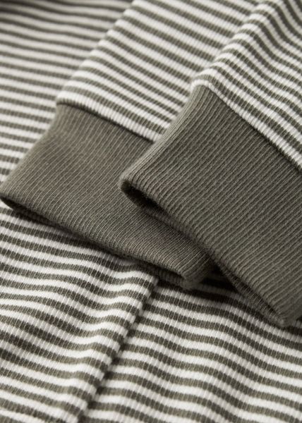 Hovedbilde Name It Nightset Stripe Rib Dusty Olive Stripes 