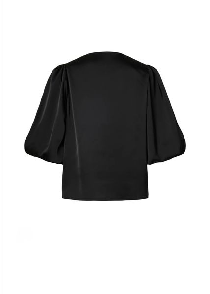 Hovedbilde YAS Pella 2/4 V-Neck Topp Black 