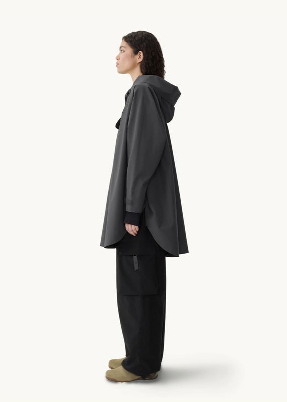 Blæst Bergen Poncho Dark Cloud