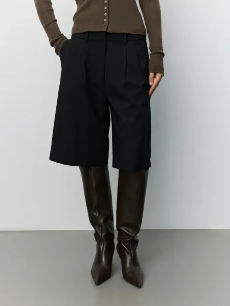Hovedbilde Sofie Schnoor Lucia Bermuda Suiting Shorts Black