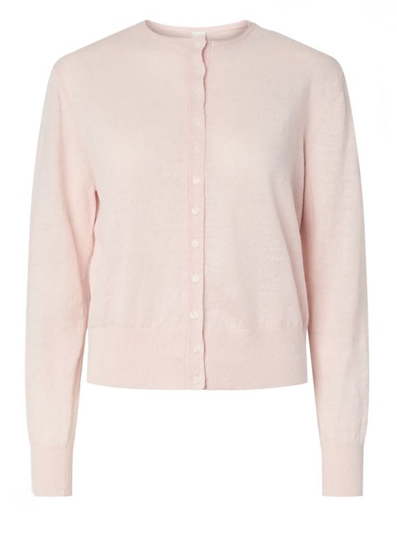YAS Linnea Knit Linen Ballerina