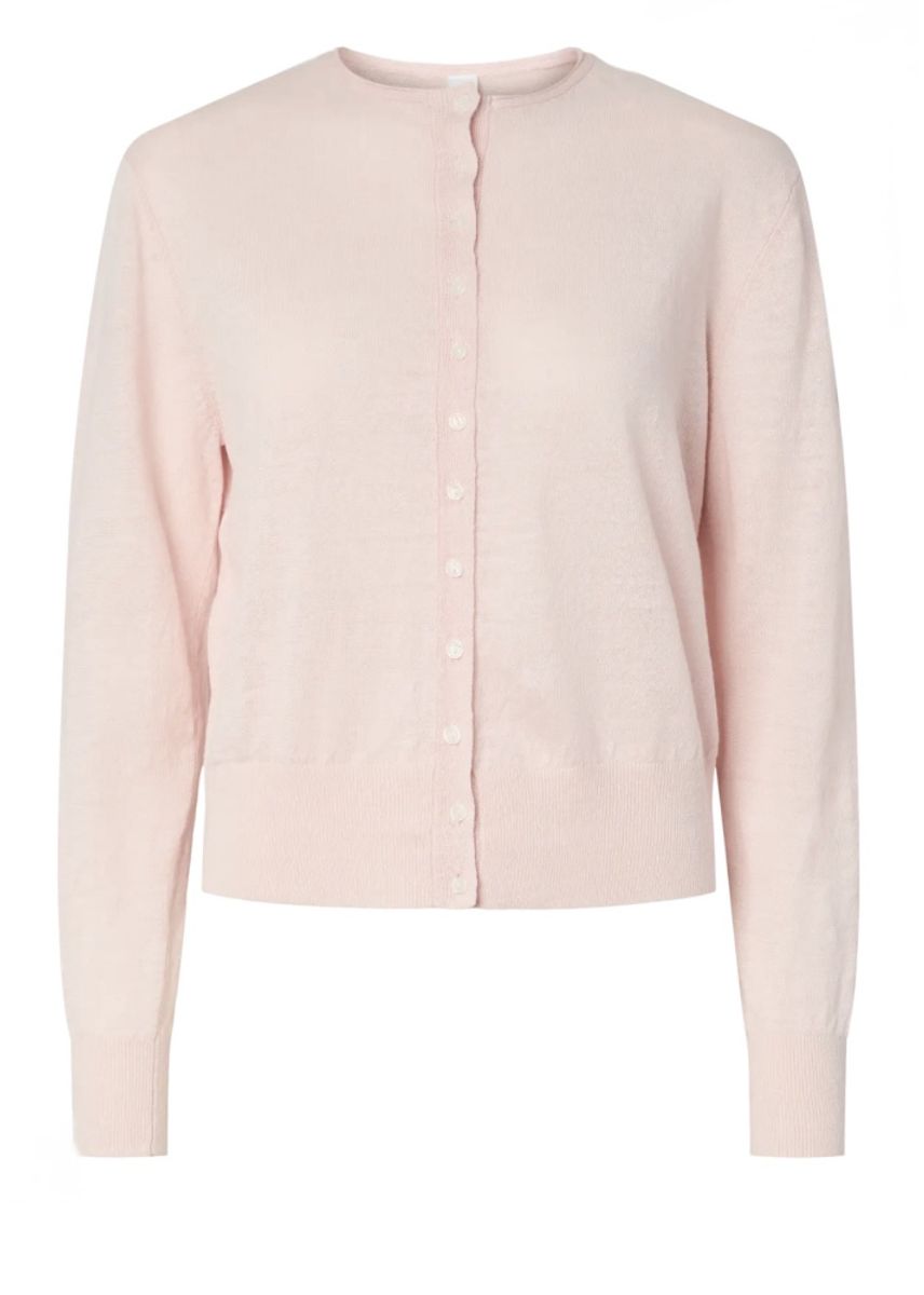 YAS Linnea Knit Linen Ballerina