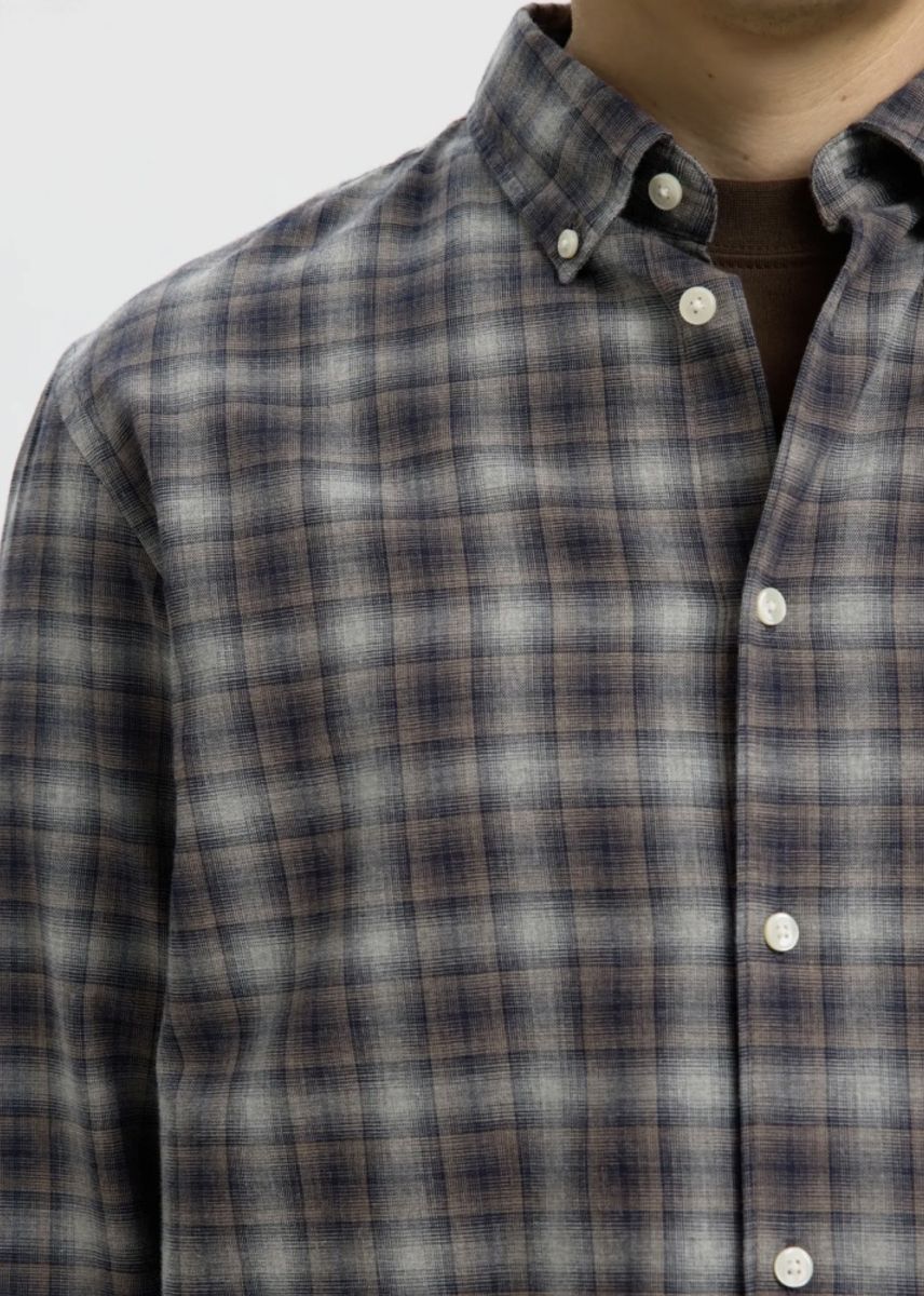 Selected Homme Cole Jay Shirt Dark Grey Melange