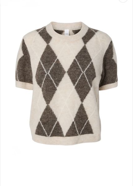 Hovedbilde YAS JOHI  WOOL BLEND PULLOVER Oatmeal_Taupe Gray + Pristine ...