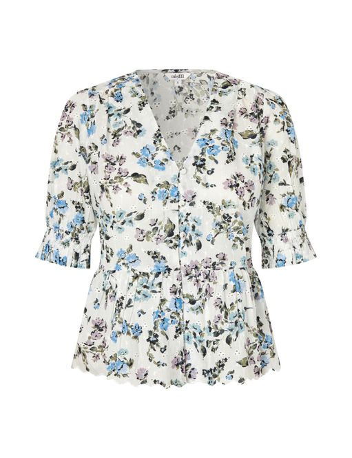 Hovedbilde MbyM Mylora Blouse Roisin Print Blue 