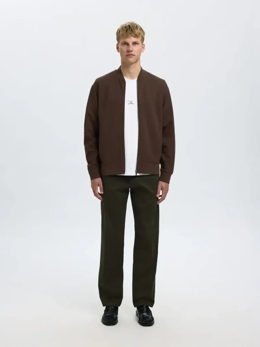 Selected Homme Pete License O-Neck Tee Print News