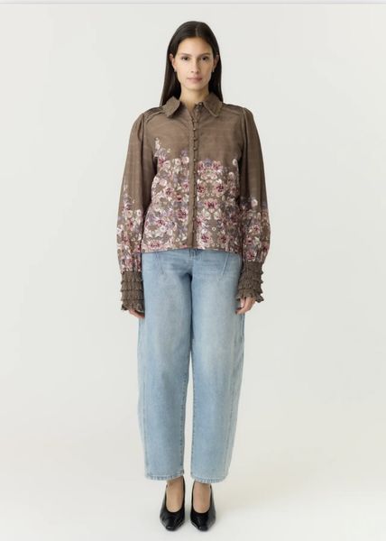 Hovedbilde YAS Somellu Shirt Timber Wolf