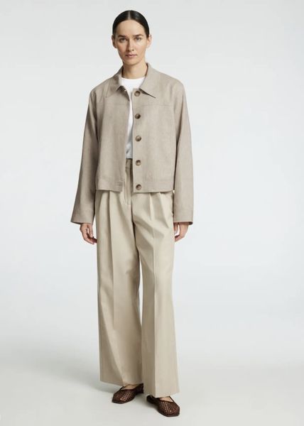 Hovedbilde Selected Femme Jada Sun Short Jacket Nomad Melange