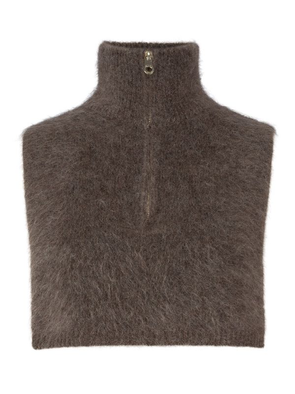 Ella&Il  Belinda Chunky High Neck Brown One Size