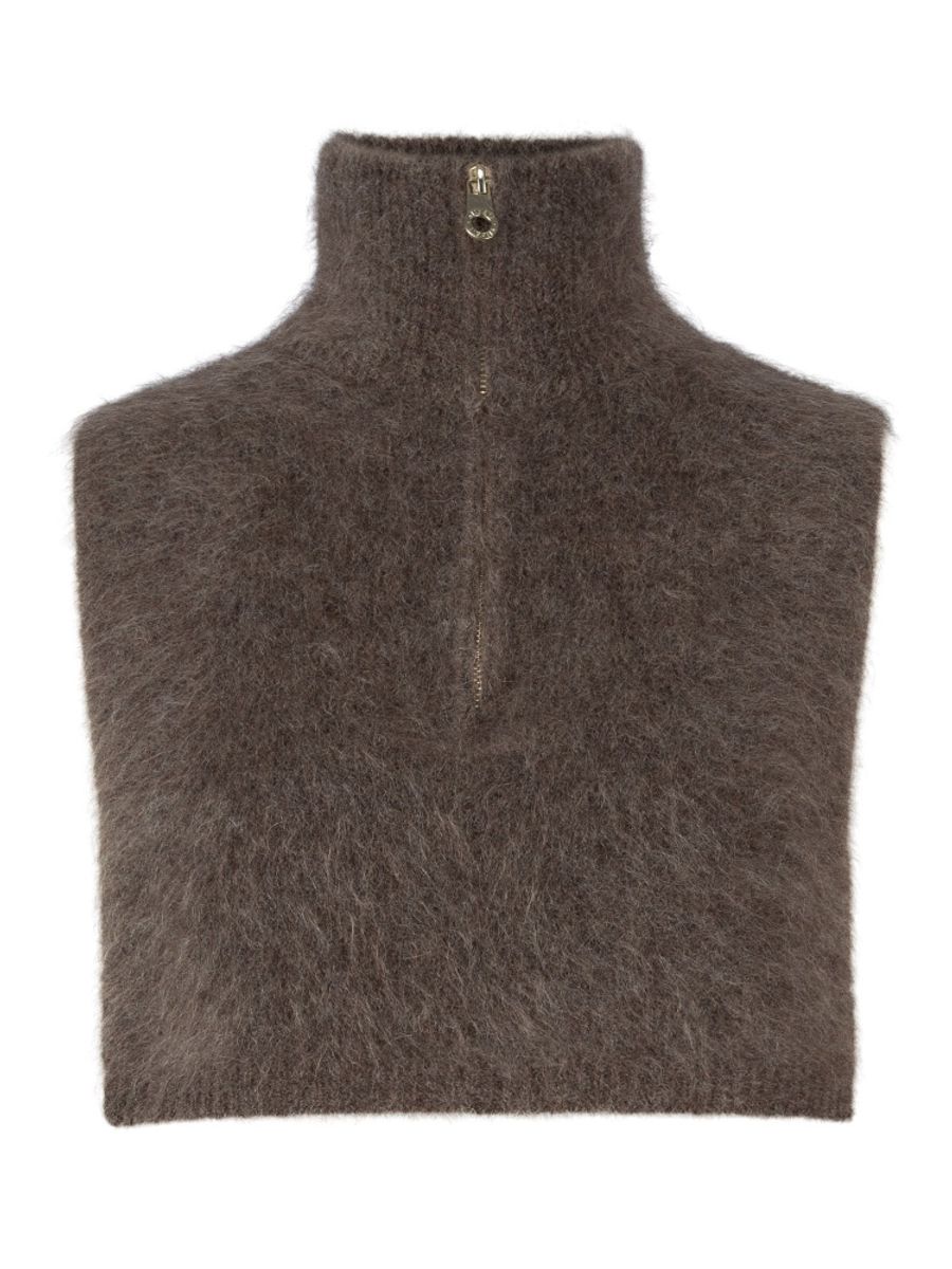 Ella&Il  Belinda Chunky High Neck Brown One Size